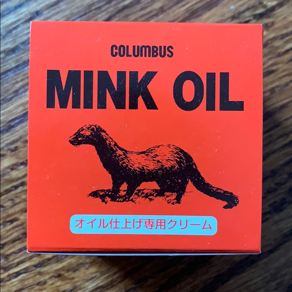 Leather leathercraft  Columbus Mink Oil